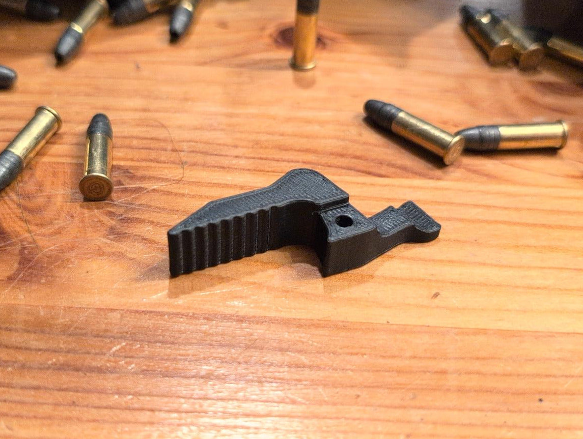 Ruger 10/22 Extended Magazine Release - Carbon Fiber