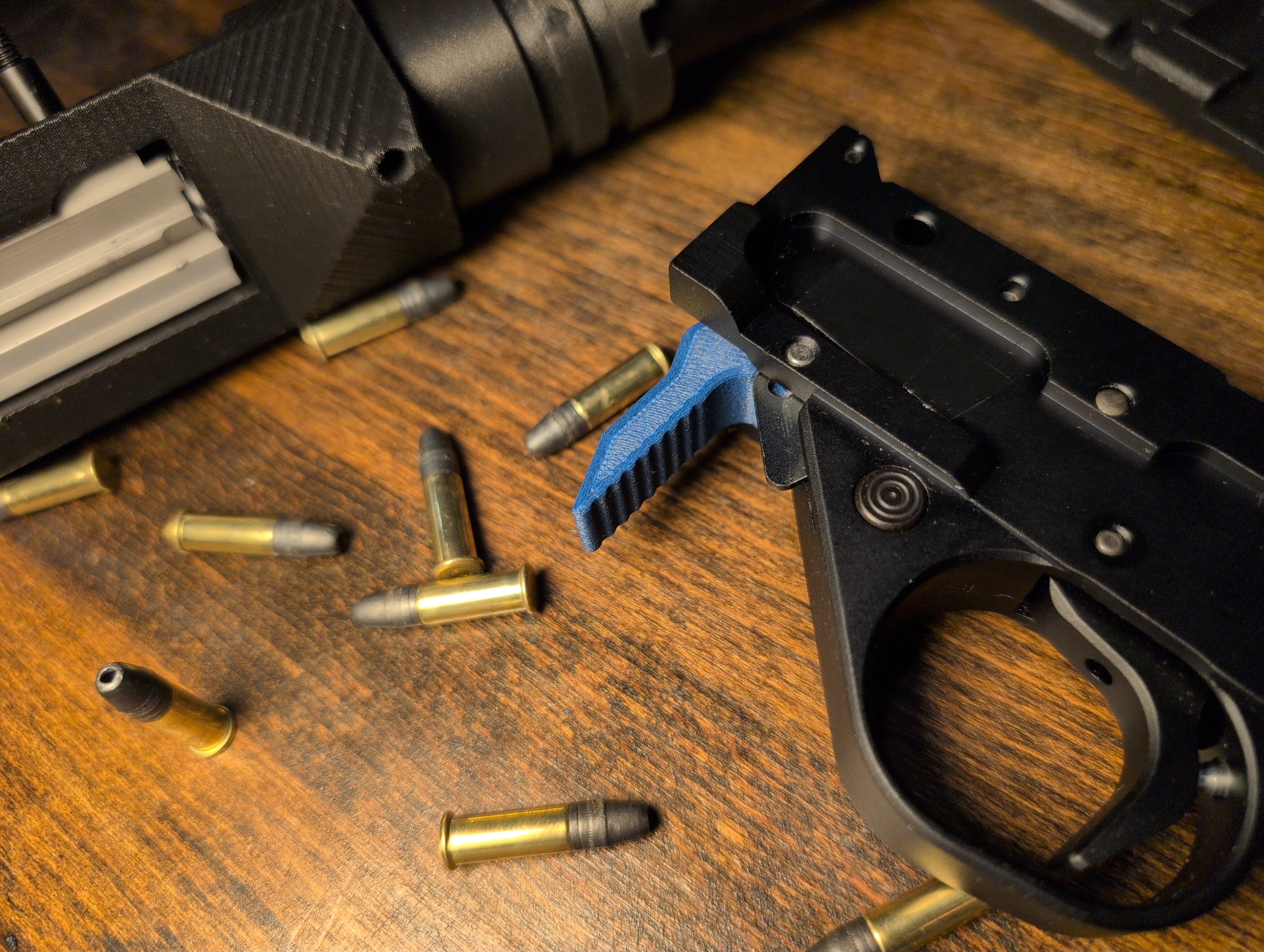 Ruger 10/22 Extended Magazine Release - Carbon Fiber