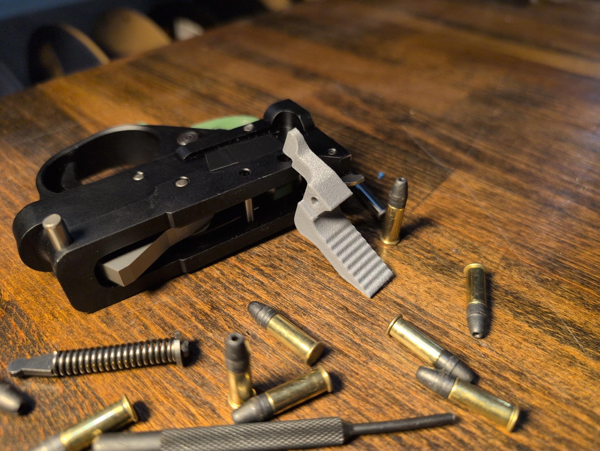 Ruger 10/22 Extended Magazine Release - Carbon Fiber