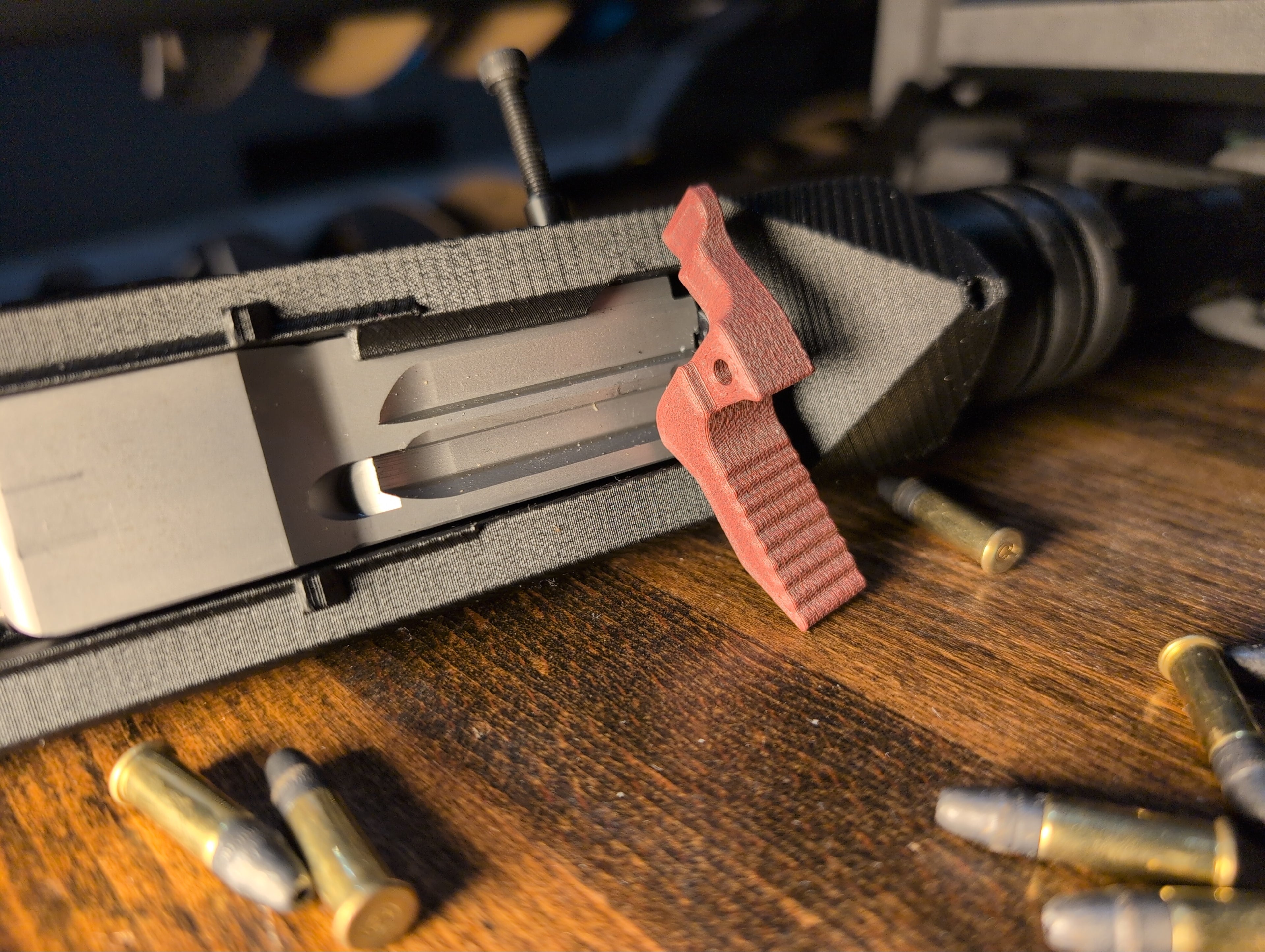 Ruger 10/22 Extended Magazine Release - Carbon Fiber