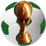 World Cup Style Trophy Keychain