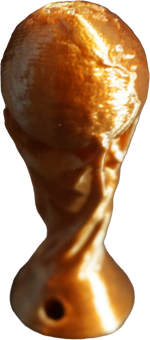 World Cup Style Trophy Keychain
