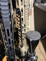 Customized Carbon Fiber M-LOK Rail Cover
