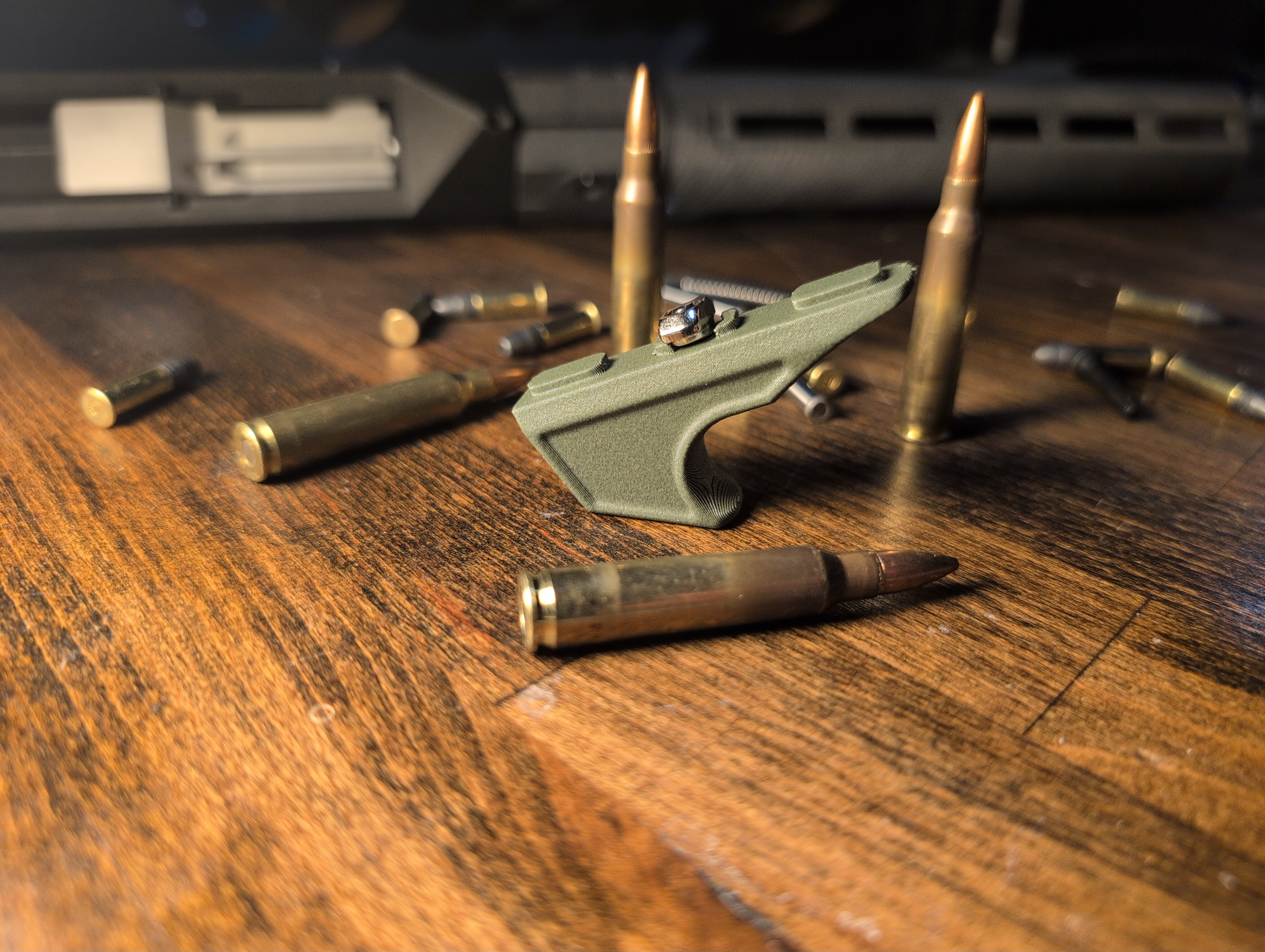 Low Profile MLOK Handstop - Reversible - Carbon Fiber